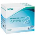 LENTES DE CONTACTO PURE VISION2 HIDROGEL DE SILICONA